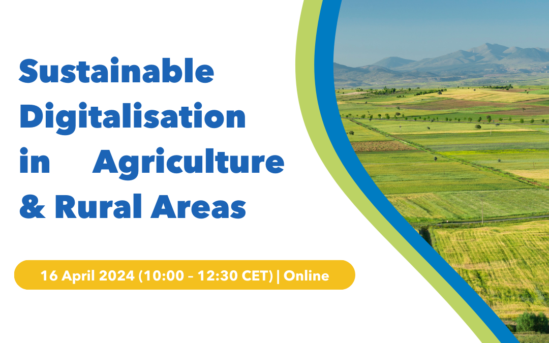 Sustainable Digitalisation in Agriculture and Rural Areas