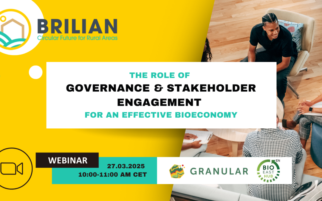The Role of Governance and Stakeholder Engagement in Building an Effective Bioeconomy