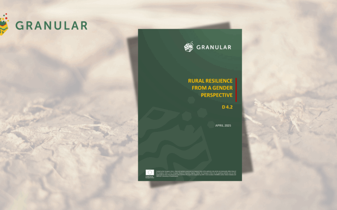 Rural resilience through a gender lens: What labour data and Regional Economic Dynamics in the EU reveals 