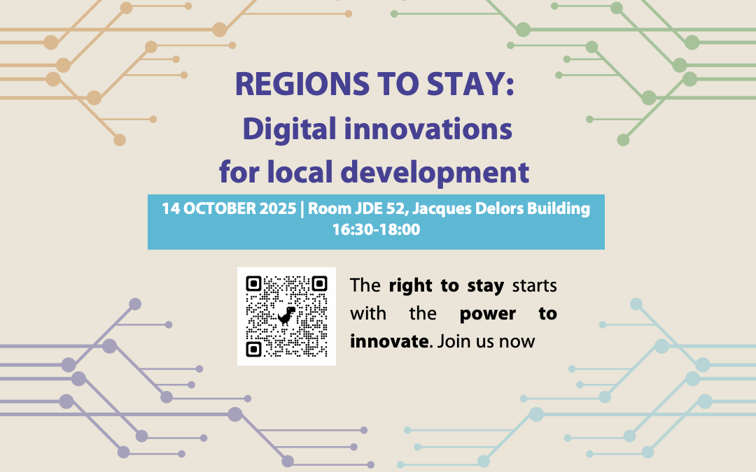 Regions Regions to stay – digital innovations for local developmentRegions